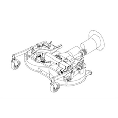 MOWER SCMA54 (8668-097-110-00) for SF235 (8668-097-110-00) spare parts